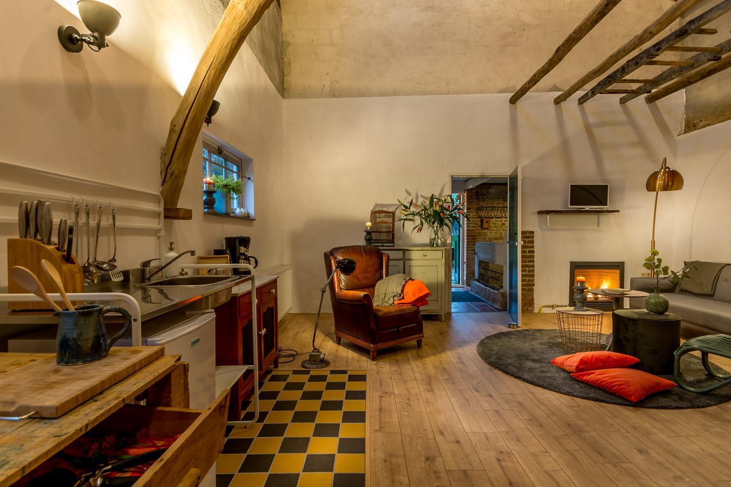 Aan De Holle Weg. Zeer Landelijk Gelegen Verbouwde Stal Tot Woning Nuth Esterno foto